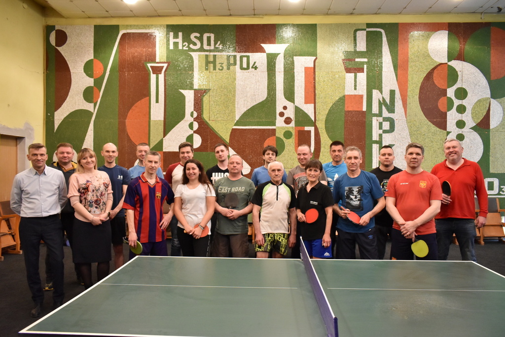 В АО «ВМУ» состоялся заводской турнир по настольному теннису