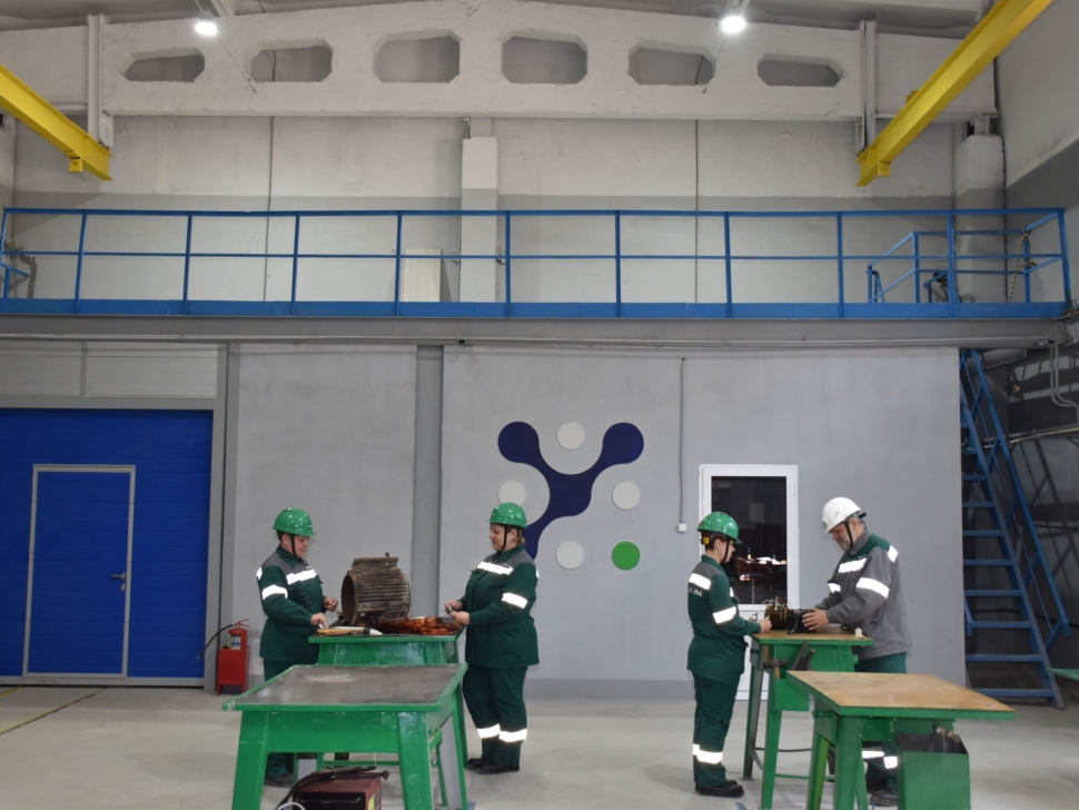 На «ВМУ» создан единый ремонтный квартал ВМУ Новое обмоточное отделение в ЭРЦ (1)