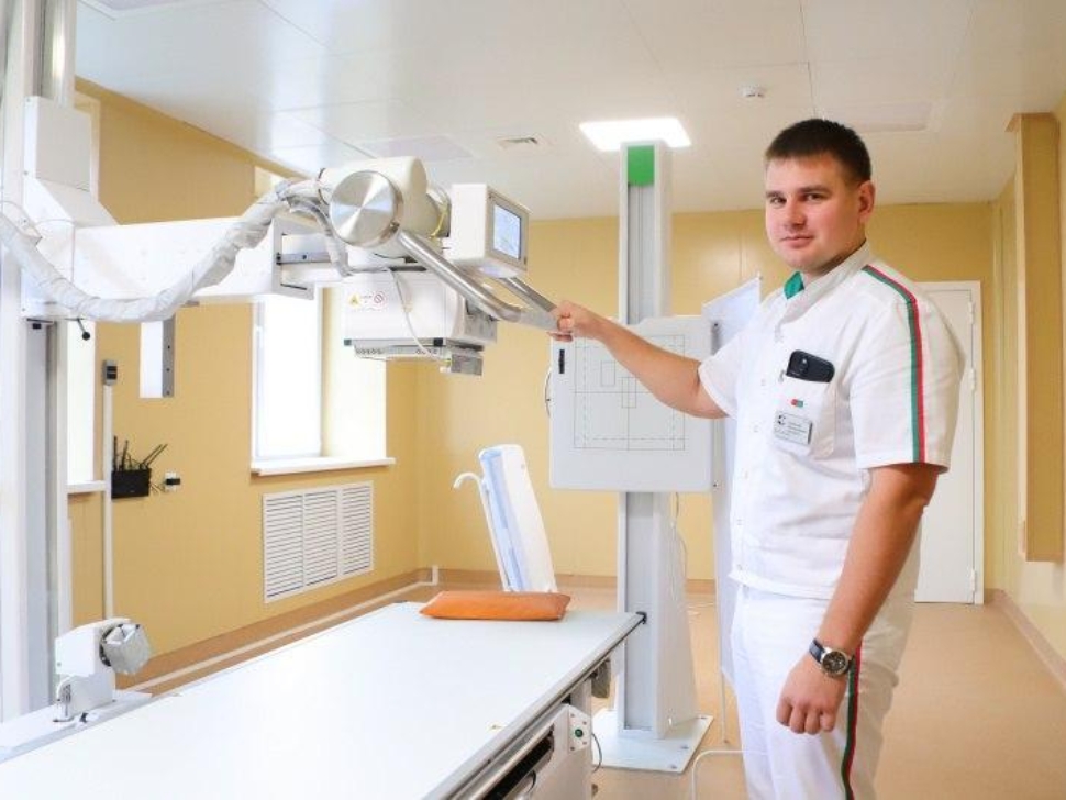 Новый рентген-аппарат установили в поликлинике № 1 Новый рентген-аппарат установили в поликлинике № 1
